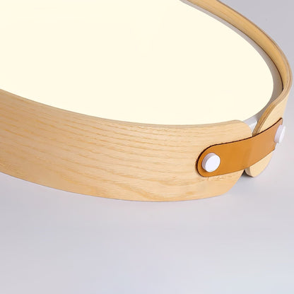 Scandinavian Iron Slim Low-Profile Ceiling Light 1-Light