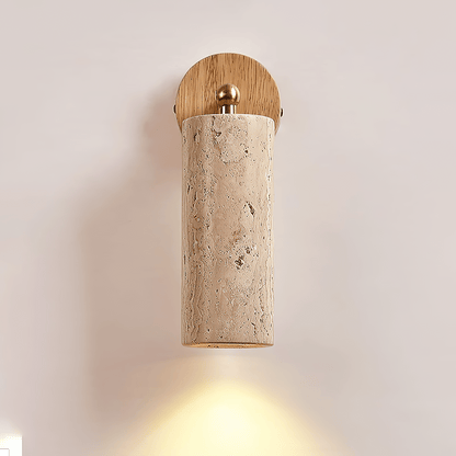 Modern Travertine Ø6.5 Wall Light 1-Light