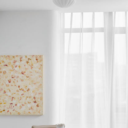 Modern Glass Flush Ceiling Light 1-Light