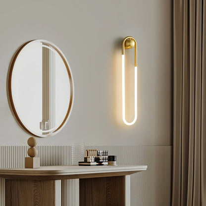 Minimalist Iron Wall Light 1-Light