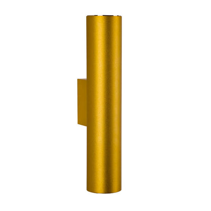 Contemporary Cylindrical LED 2-Light Wall Sconce