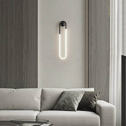 Minimalist Iron Wall Light 1-Light