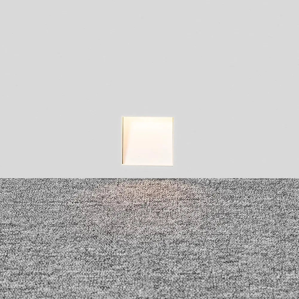 Scandinavian Frameless Stainless-Steel Stair LED Wall 1-Light