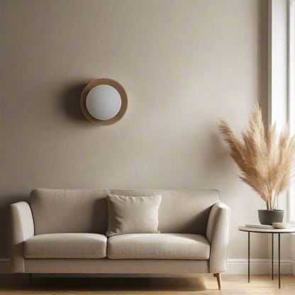 Nordic Wood Globe Shade Wall Light 1-Light