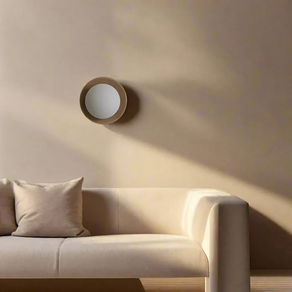 Nordic Wood Globe Shade Wall Light 1-Light