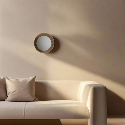 Nordic Wood Globe Shade Wall Light 1-Light