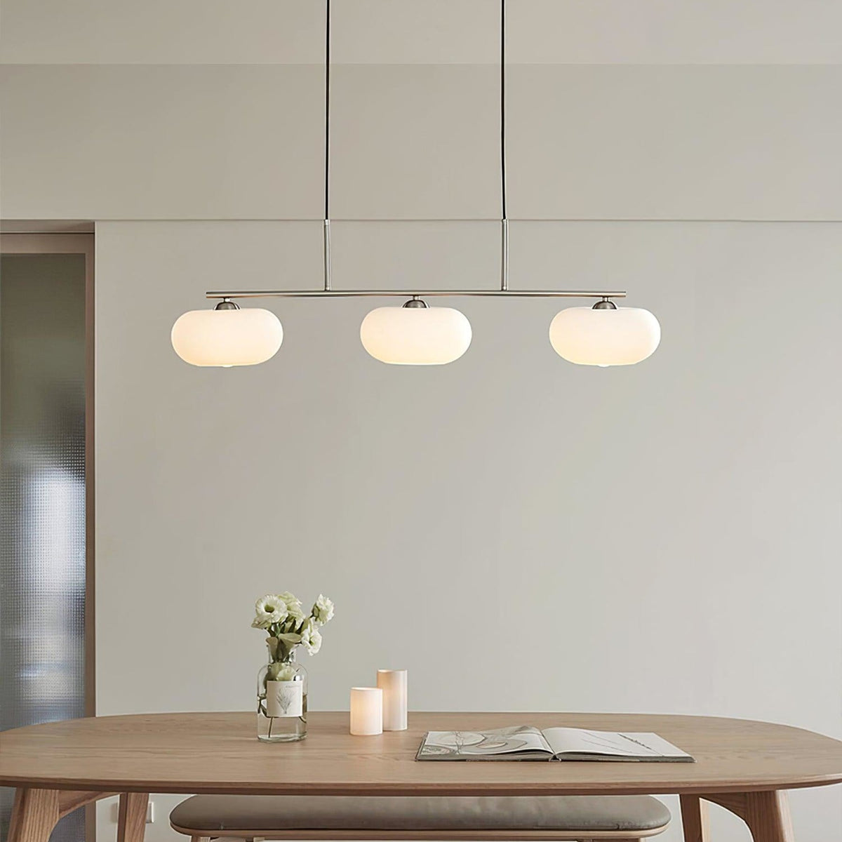 Modern Iron Tri-Colour Pendant Light 1-Light