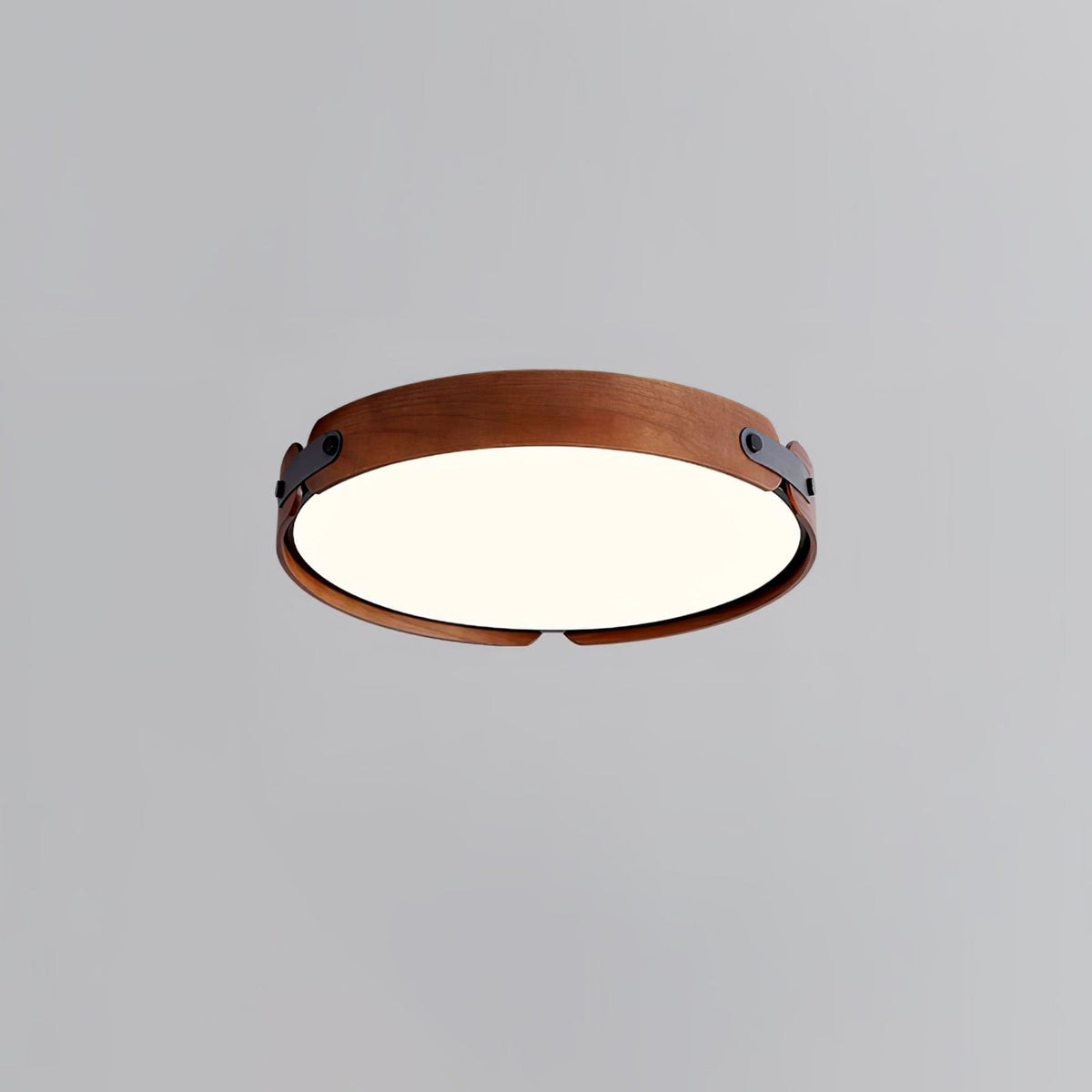 Scandinavian Iron Slim Low-Profile Ceiling Light 1-Light