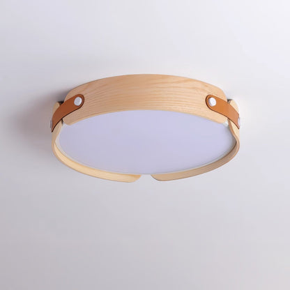 Scandinavian Iron Slim Low-Profile Ceiling Light 1-Light