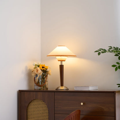 Modern Iron Shade Table Lamp 1-Light