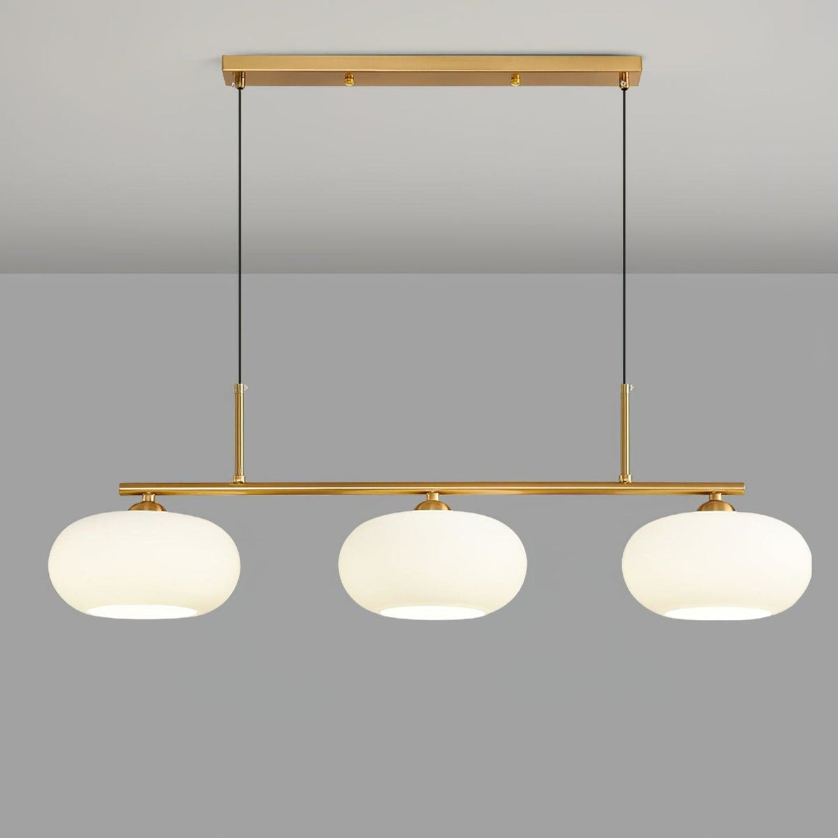 Modern Iron Tri-Colour Pendant Light 1-Light