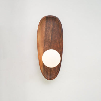 Modern Wood Wall Light 1-Light