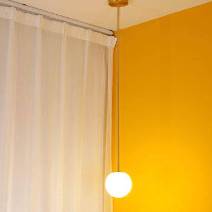 Modern Plastic Pendant Light 1-Light