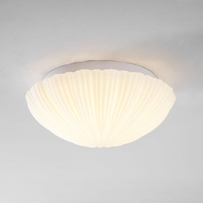 Modern Glass Flush Ceiling Light 1-Light