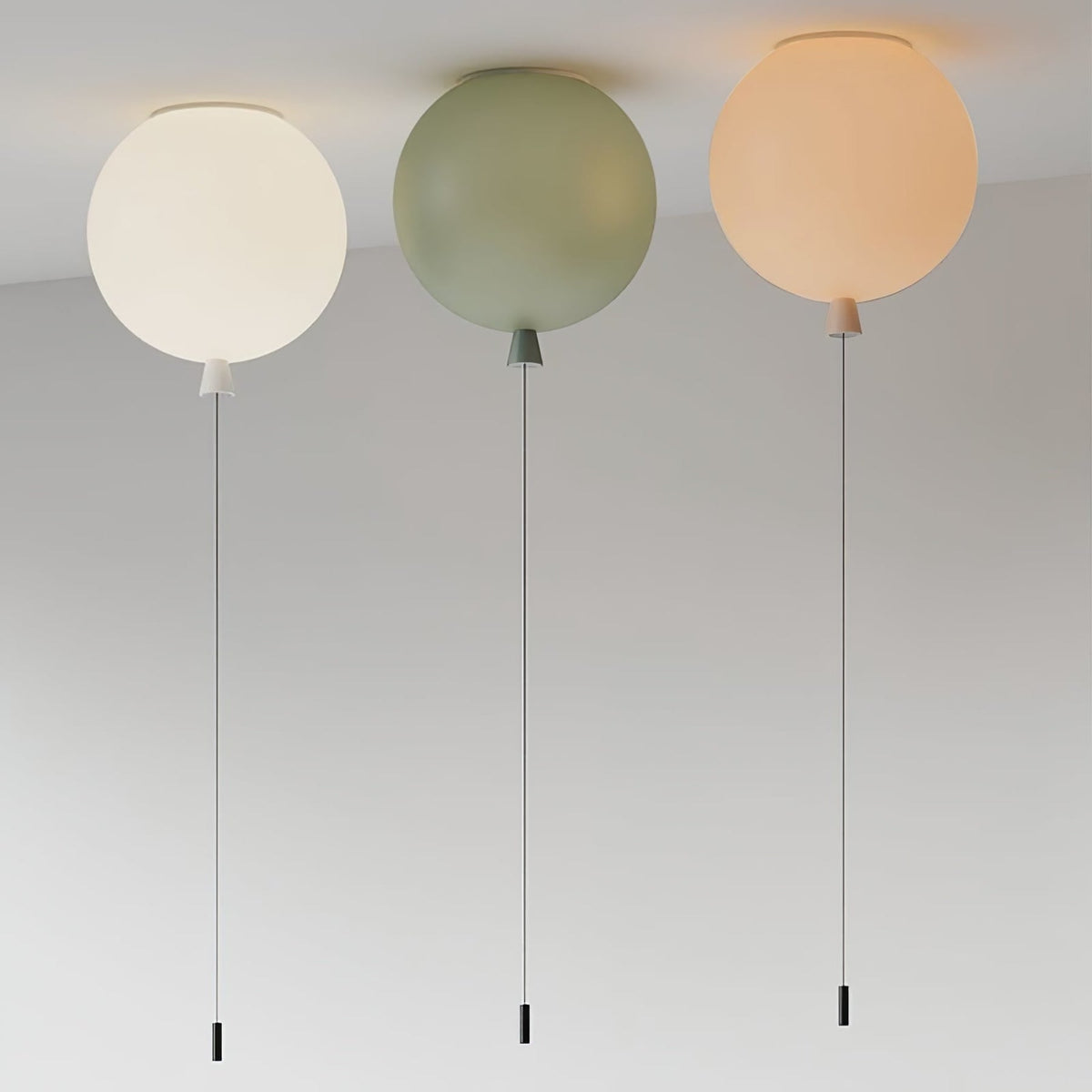 Modern Acrylic Flush Ceiling Light 1-Light