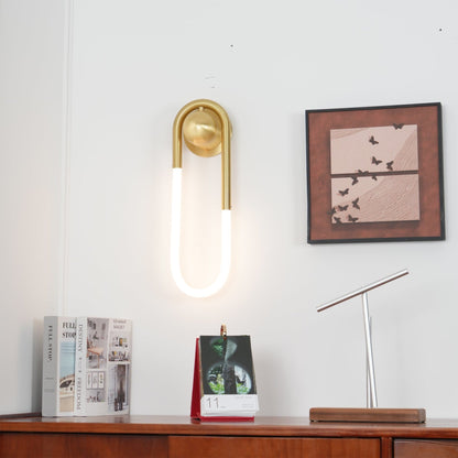 Minimalist Iron Wall Light 1-Light