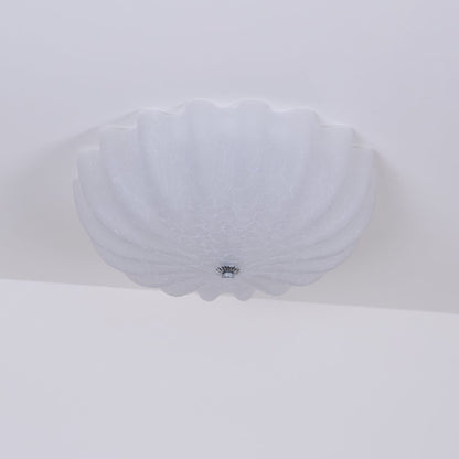 Vintage Iron Flush Ceiling Light 1-Light