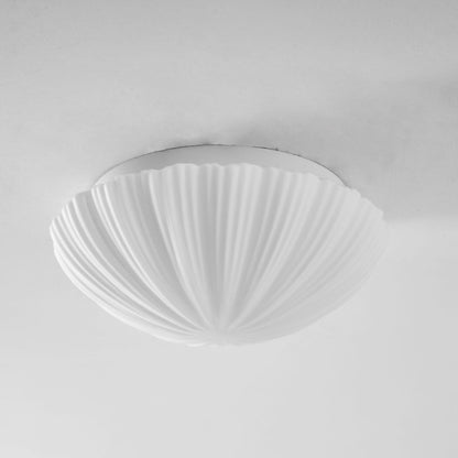 Modern Glass Flush Ceiling Light 1-Light