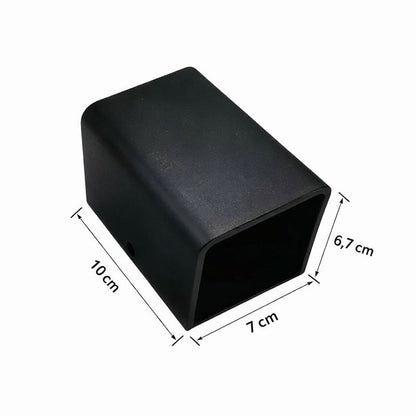 Modern RGB LED Square Wall Light with Remote | 1-Light