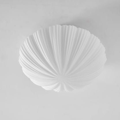 Modern Glass Flush Ceiling Light 1-Light