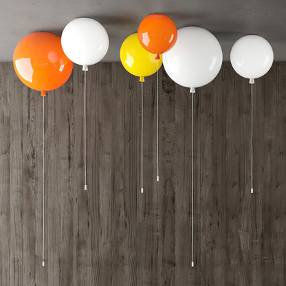 Modern Acrylic Flush Ceiling Light 1-Light