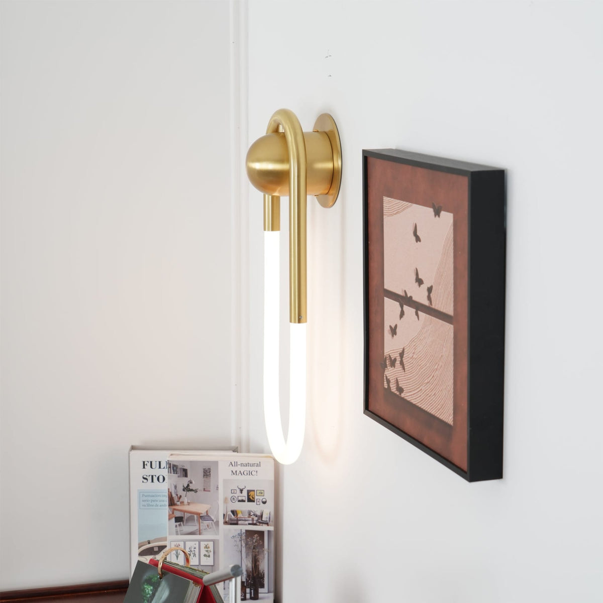 Minimalist Iron Wall Light 1-Light