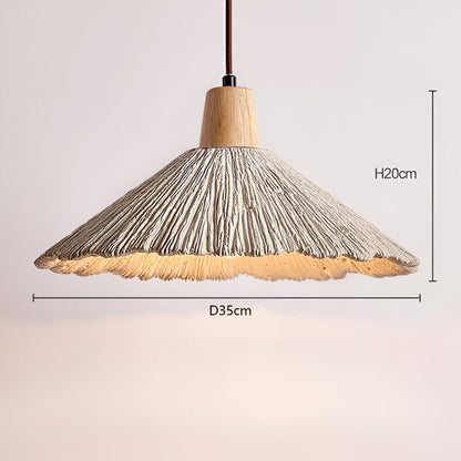 Wabi-Sabi Cement E27 Pendant Light 1-Light