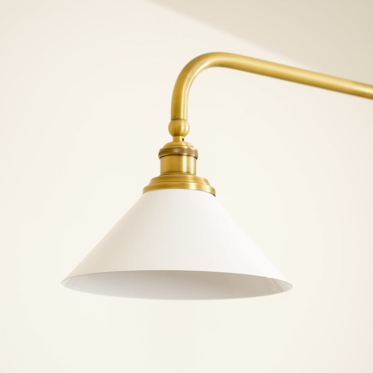Modern Brass Ceramic Shades Pendant Light 2-Light
