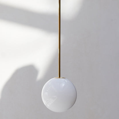 Modern Plastic Pendant Light 1-Light