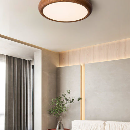 Scandinavian Iron Flush Ø30 Ceiling Light 1-Light