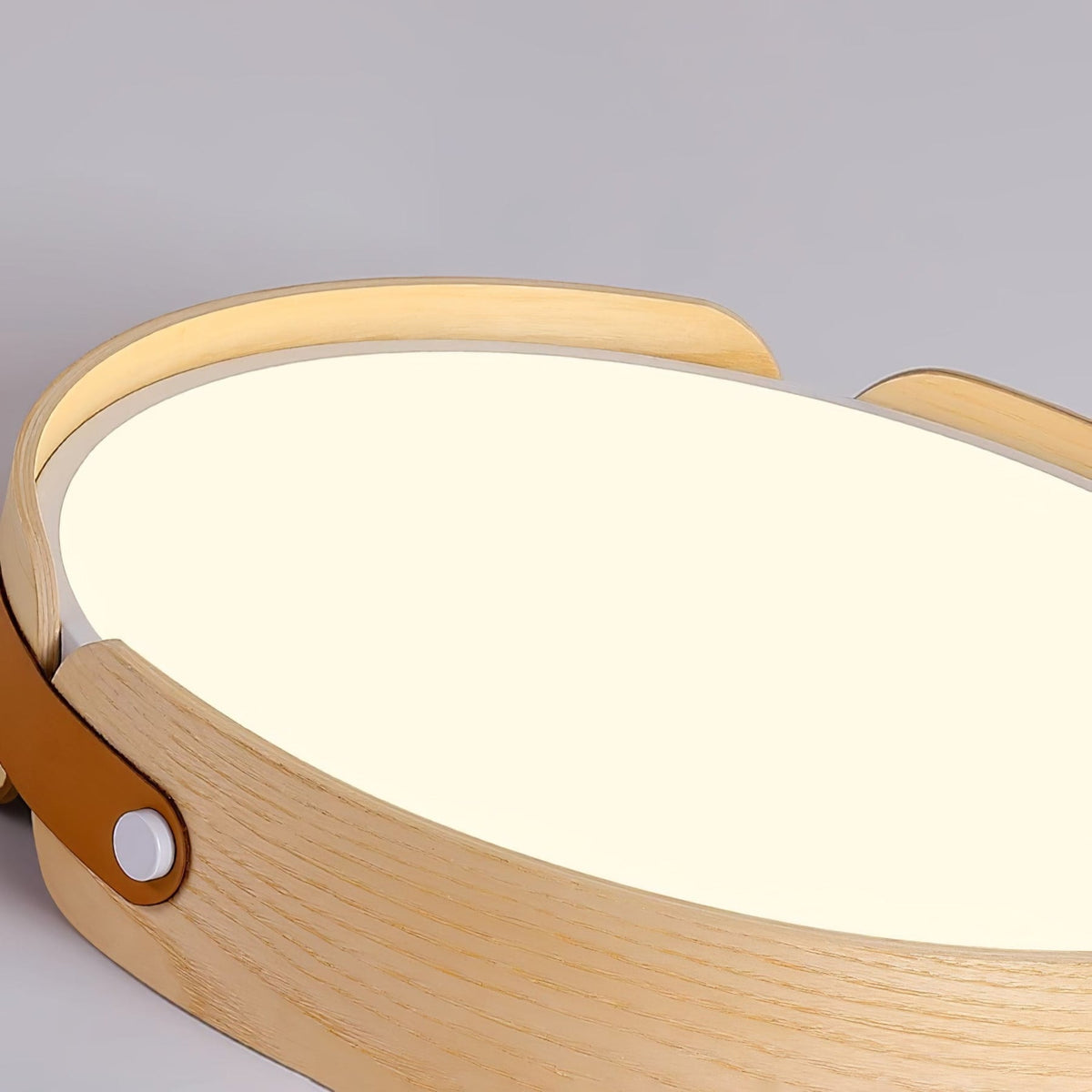Scandinavian Iron Slim Low-Profile Ceiling Light 1-Light
