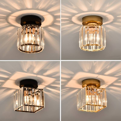 Contemporary Iron 1-Light Flush Ceiling Light 1-Light