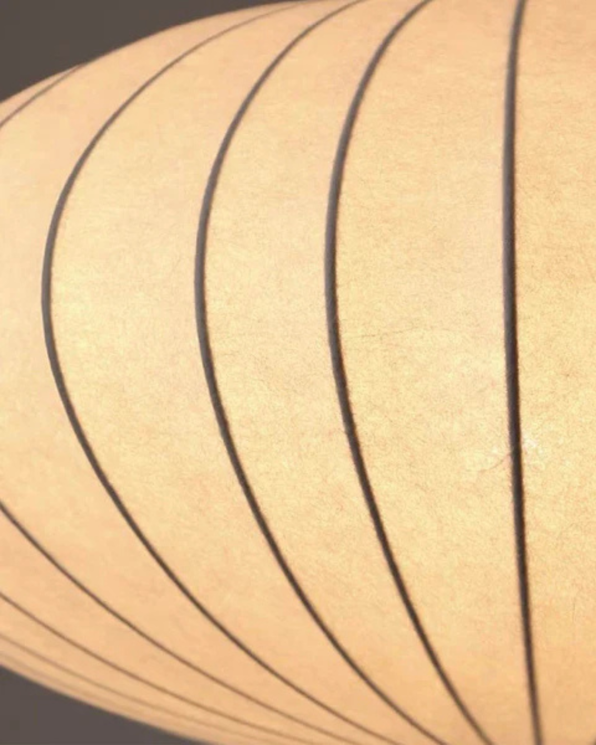 Japandi-Style Fabric Round Pendant 1-Light