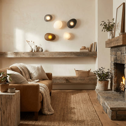 Modern Iron Shades Wall Light 1-Light