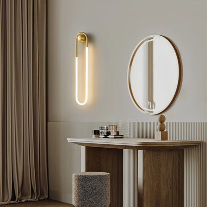 Minimalist Iron Wall Light 1-Light