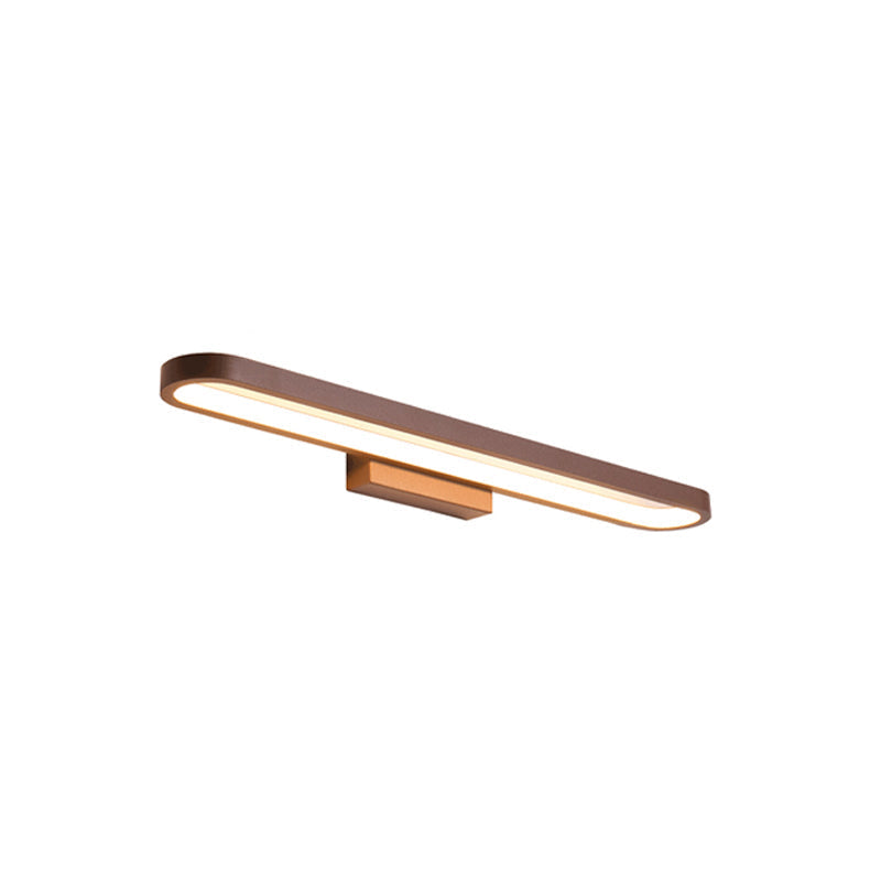 Contemporary LED Linear Mirror Wall Light | 1-Light