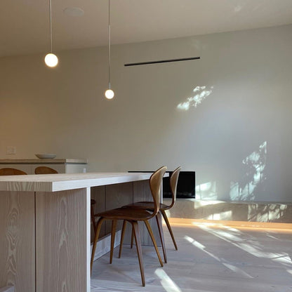 Modern Plastic Pendant Light 1-Light