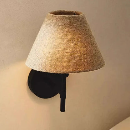 Modern Fabric Wall Light 1-Light