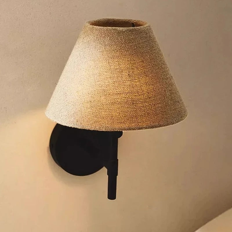 Modern Fabric Wall Light 1-Light