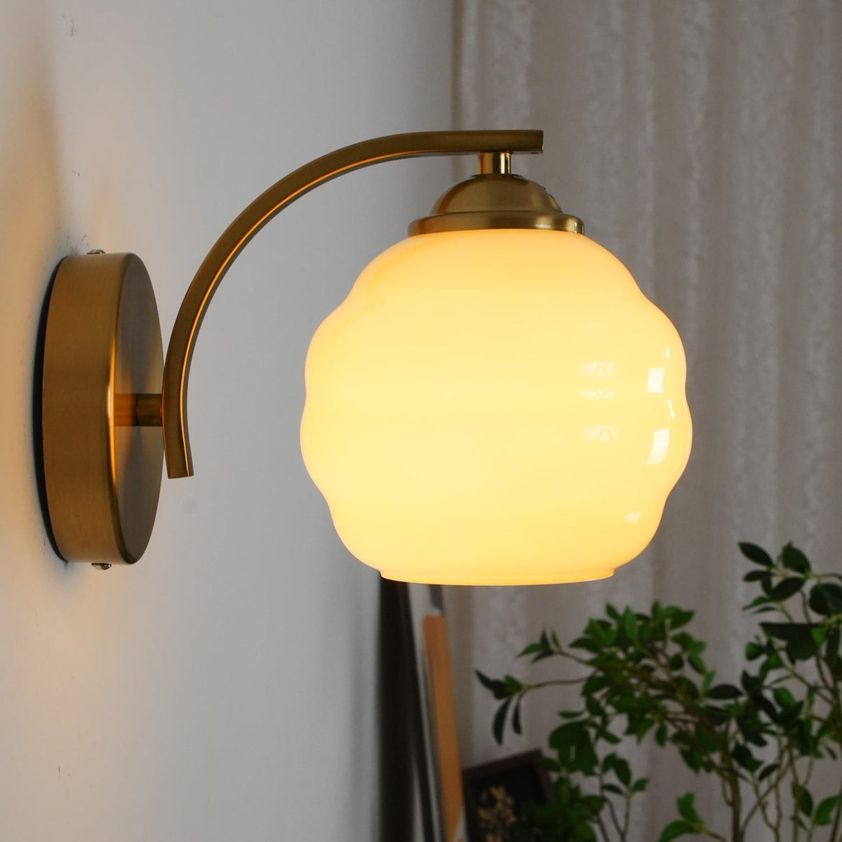 Modern Iron Ø15 Wall Light 1-Light