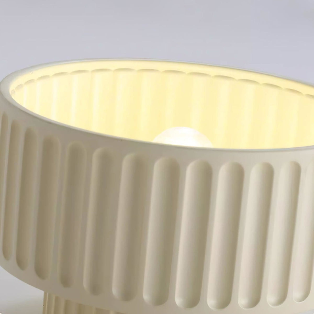Modern Resin Semi-Flush Ceiling Light 1-Light