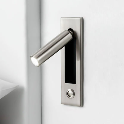 Modern Minimal Embedded Aluminum LED Wall Sconce 1-Light