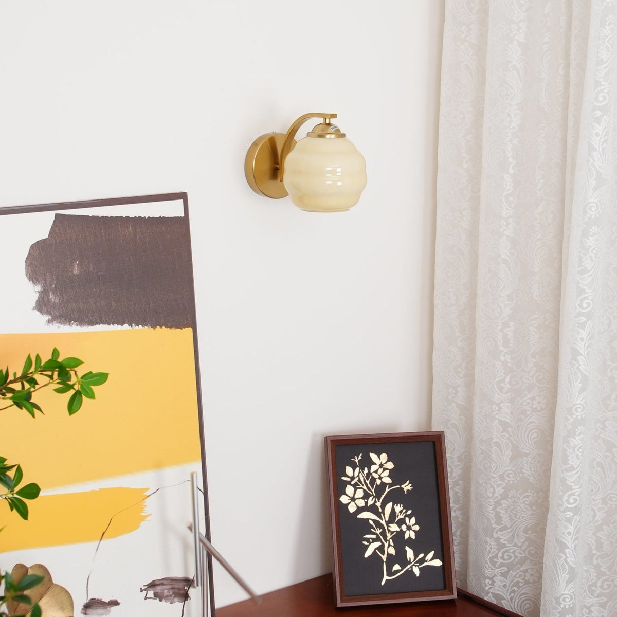 Modern Iron Ø15 Wall Light 1-Light