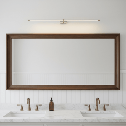 Minimalist Metal Linear Adjustable Wall Light 1-Light