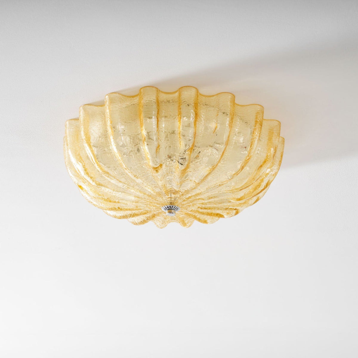 Vintage Iron Flush Ceiling Light 1-Light