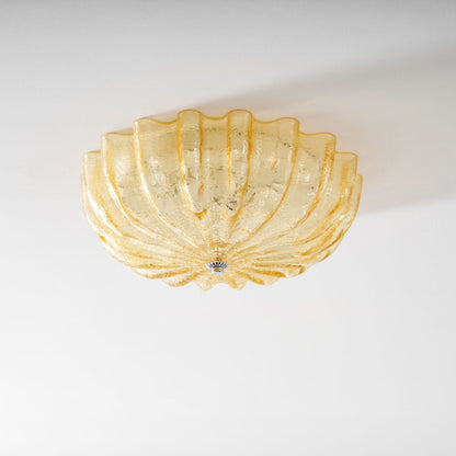 Vintage Iron Flush Ceiling Light 1-Light