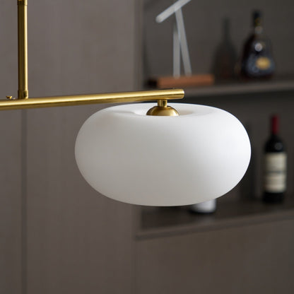 Modern Iron Tri-Colour Pendant Light 1-Light