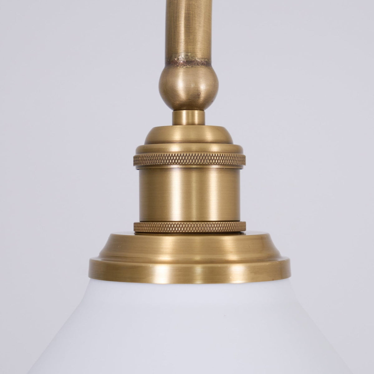 Modern Brass Ceramic Shades Pendant Light 2-Light