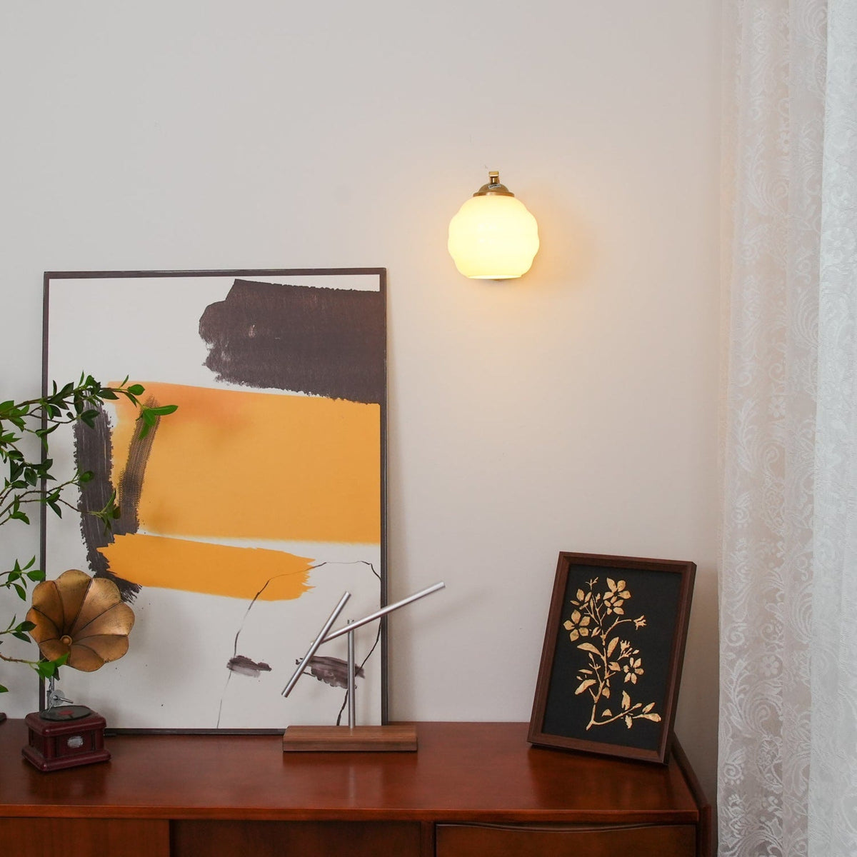 Modern Iron Ø15 Wall Light 1-Light