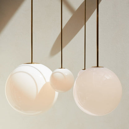 Modern Plastic Pendant Light 1-Light